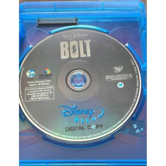 Bolt (Three-Disc Edition w/ Standard DVD Blu-ray) - No Digital Guarantee - Picture 7 of 8